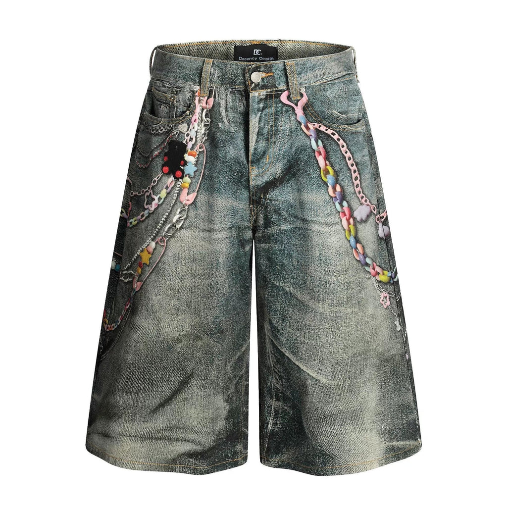 Fashion denim shorts