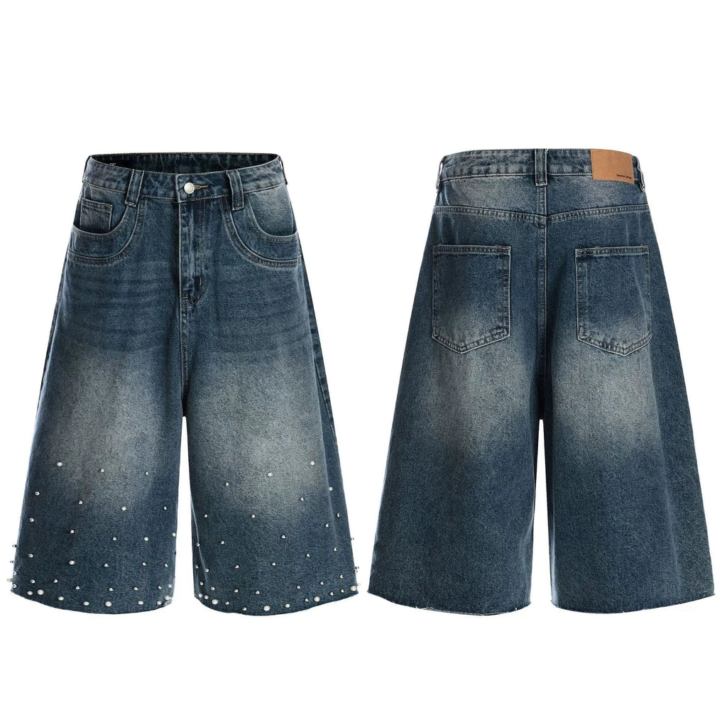 Fashion sports loose shorts